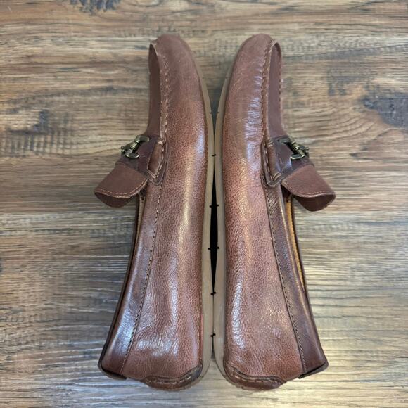 Cole Haan Somerset Link bit brown loafer Leather size 8.5 C25979 - Picture 4 of 9